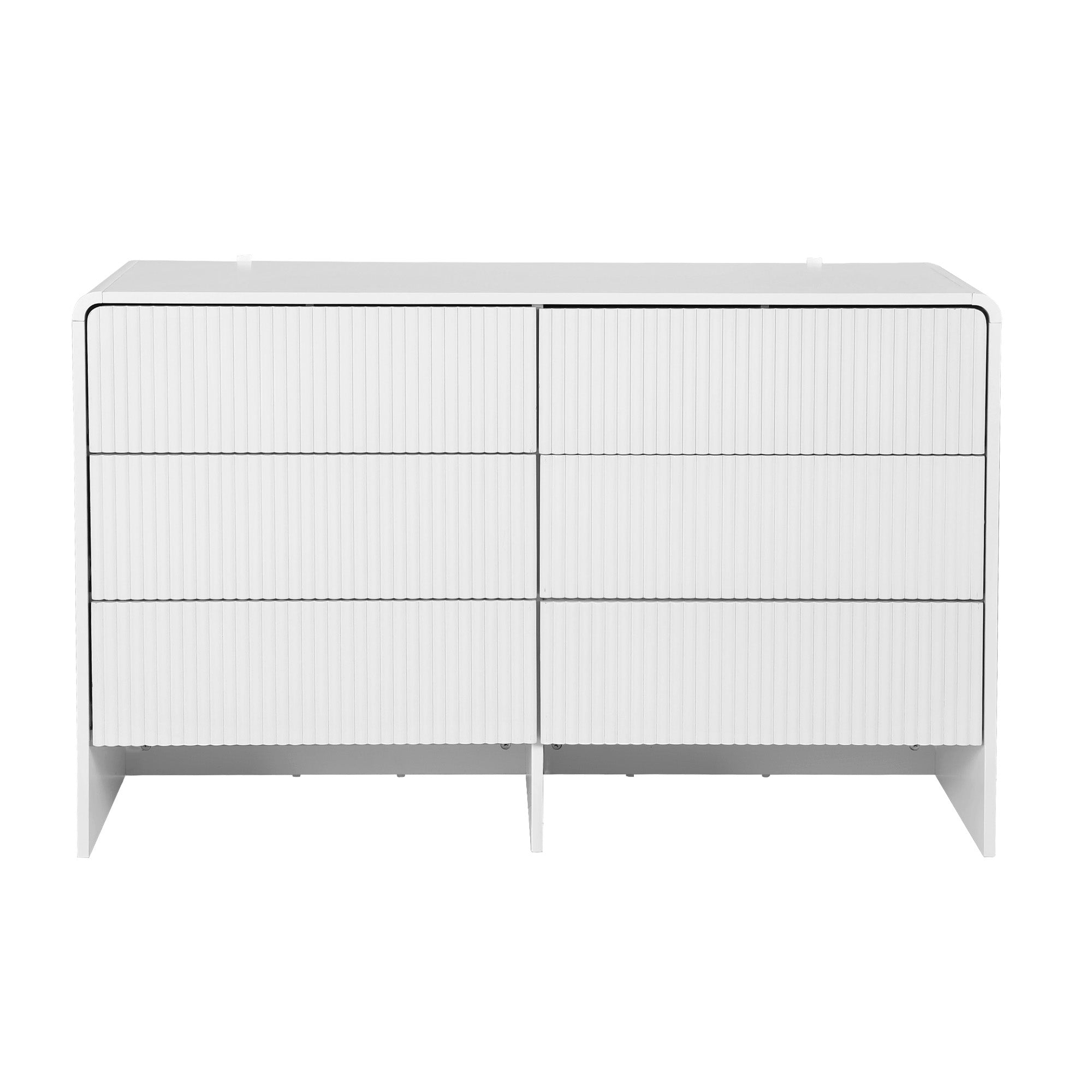 Artiss 6 Chest of Drawers Dresser Cabinet Beige