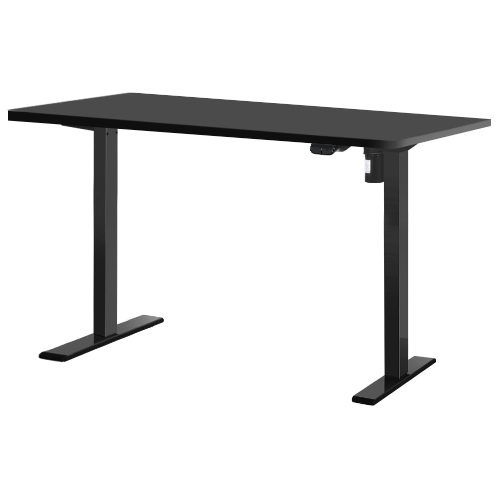 Artiss Standing Office Desk Motorised Black 140CM