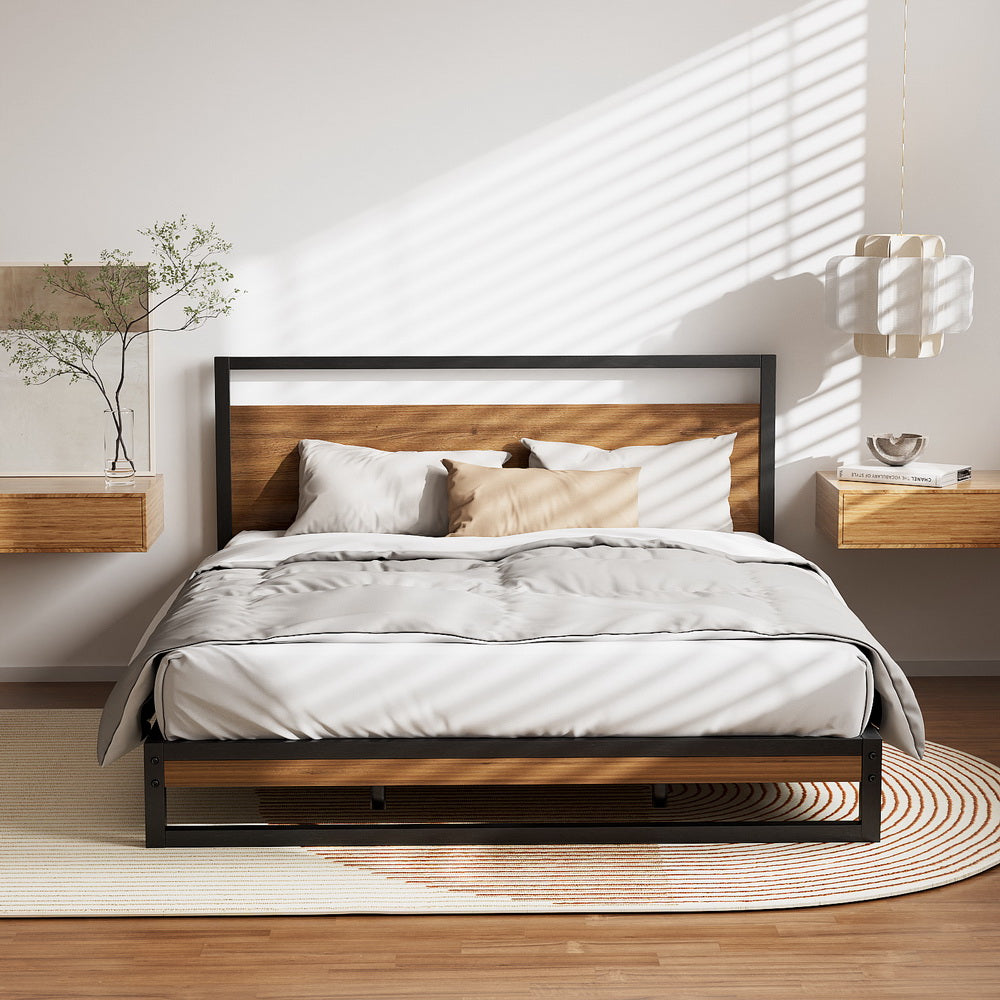 Artiss King Bed Frame King Size Metal Bed Frame DANE