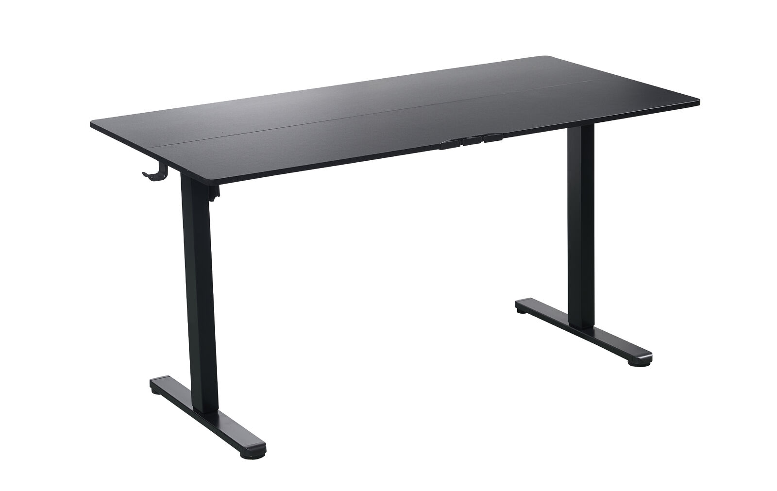 140 x 70cm Electric Standing Office Desk Height Adjustable Motorised Electric Sit Stand in Black