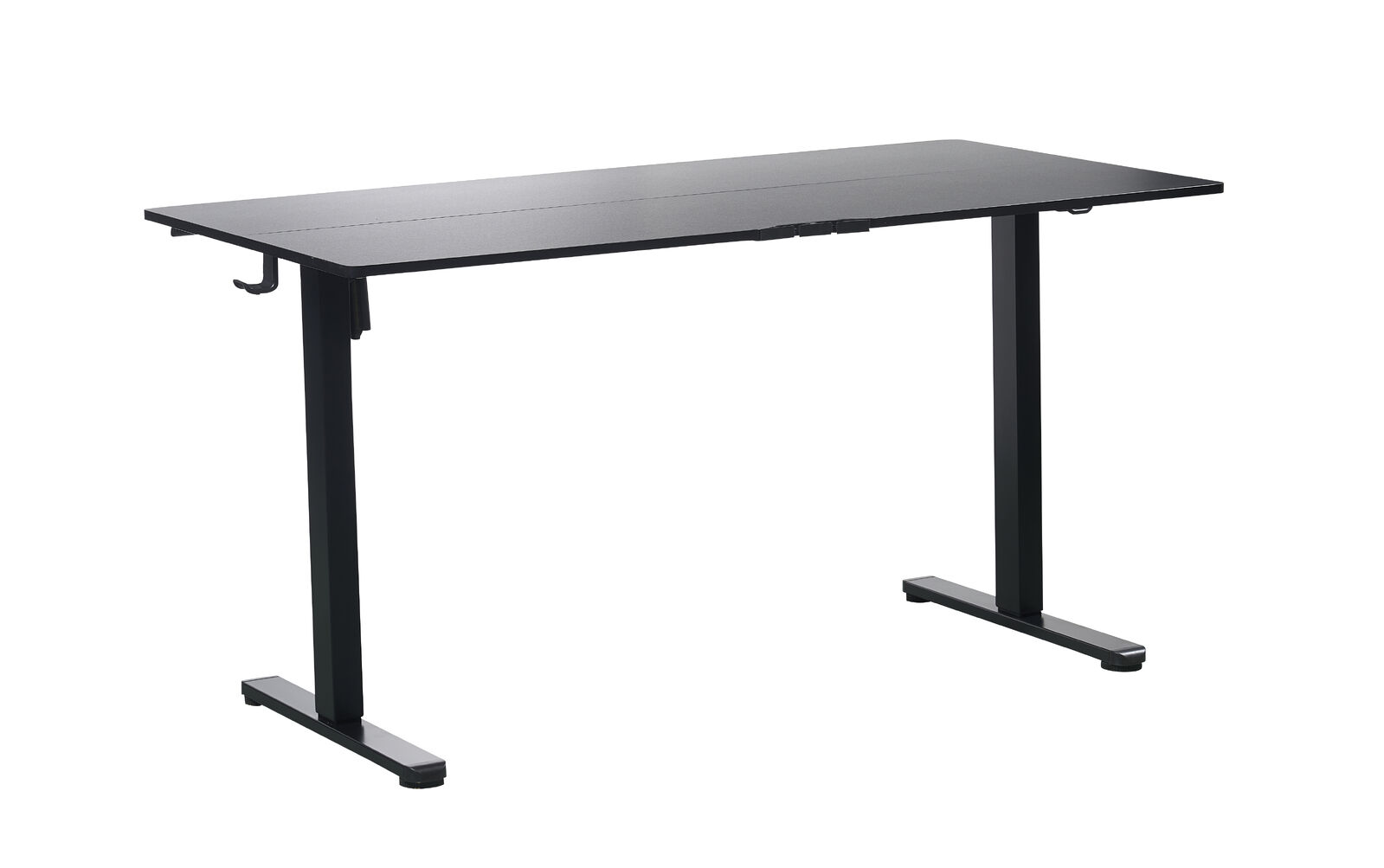 140 x 70cm Electric Standing Office Desk Height Adjustable Motorised Electric Sit Stand in Black