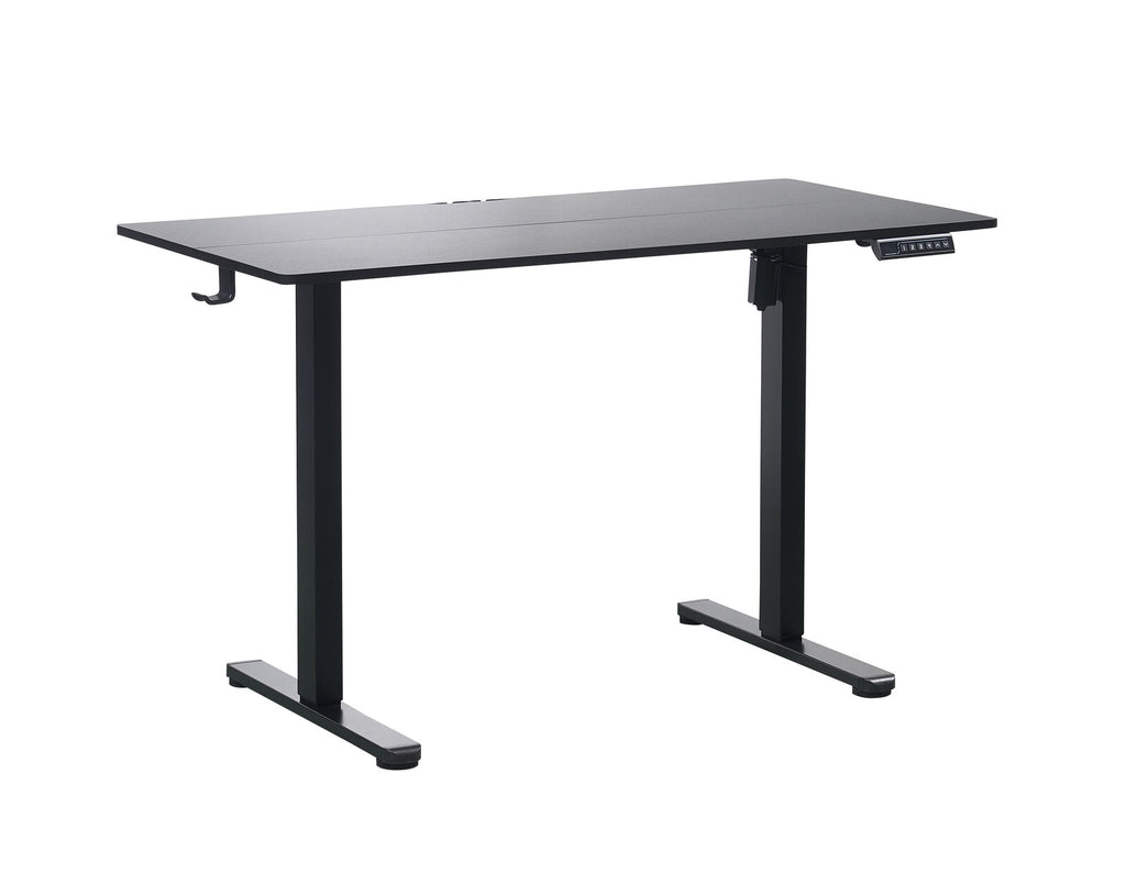 120 x 60cm Electric Standing Office Desk Height Adjustable Motorised Electric Sit Stand in Black