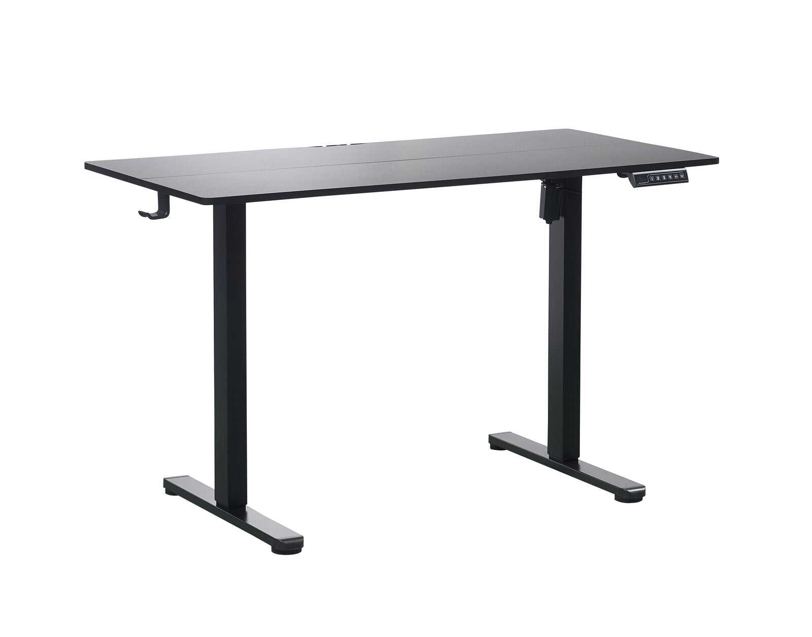 120 x 60cm Electric Standing Office Desk Height Adjustable Motorised Electric Sit Stand in Black