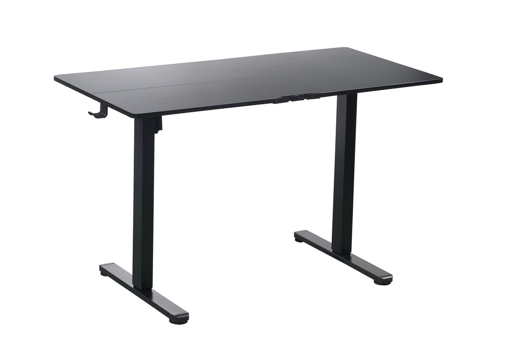 120 x 60cm Electric Standing Office Desk Height Adjustable Motorised Electric Sit Stand in Black