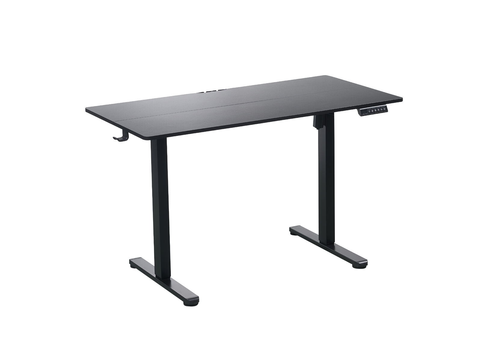 120 x 60cm Electric Standing Office Desk Height Adjustable Motorised Electric Sit Stand in Black