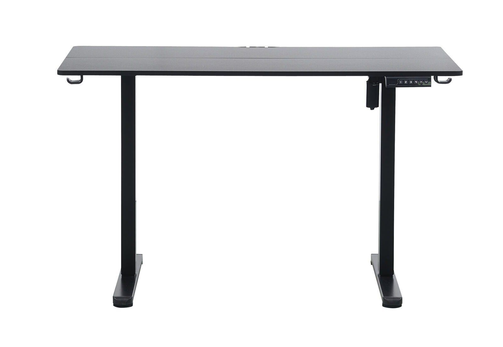 120 x 60cm Electric Standing Office Desk Height Adjustable Motorised Electric Sit Stand in Black